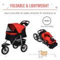 Pawhut Luxury Folding Haustier Kinderwagen Hund